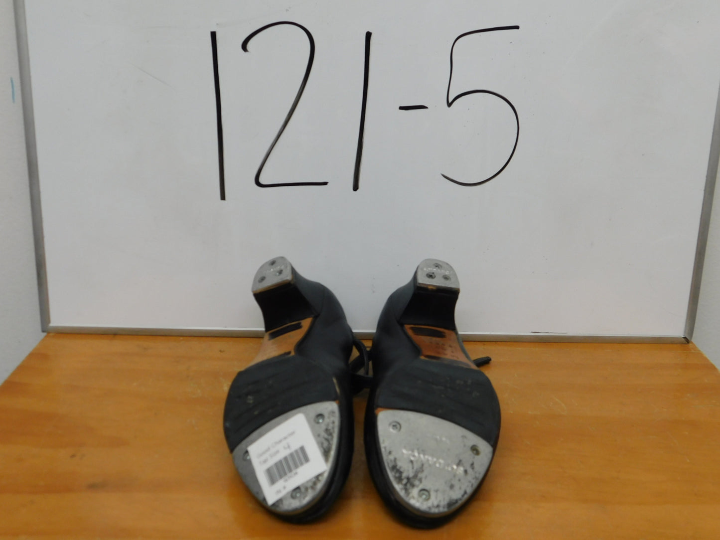 Pre-Owned Tap Shoes Capezio Big Kid 4M Leather Buckle