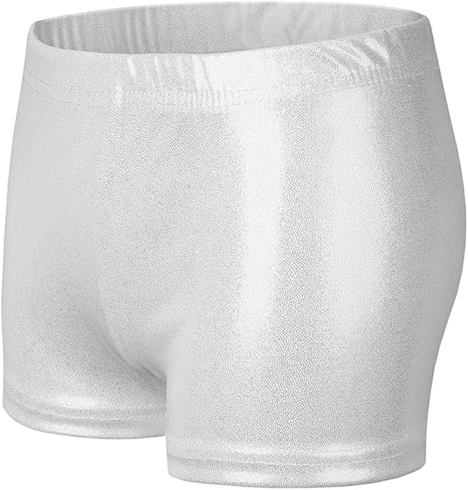 Pre-Owned Shorts Amazon   Medium Child Silver  Gymnastics Cheer