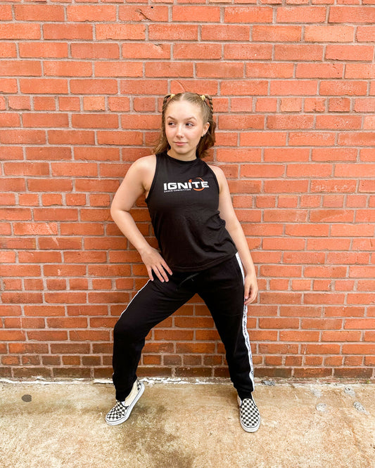 Pre-Owned Tank Ignite Dance Competition   Child One Size Red  Jazz