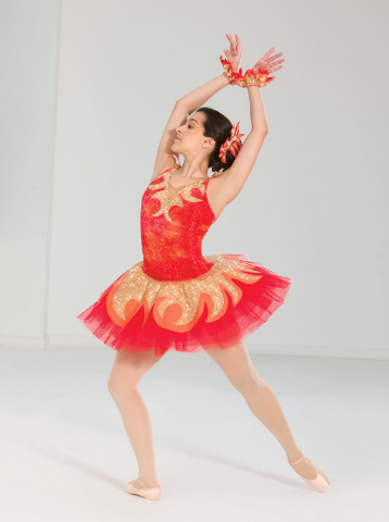 Pre-Owned Costume Revolution  775 Small Child  Tutu Ballet YAGP  Firebird