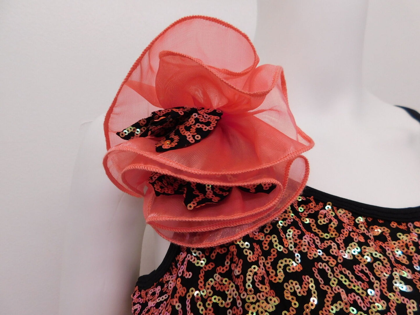 Pre-Owned Costume Curtain Call J5256 Small Adult Coral Jazz
