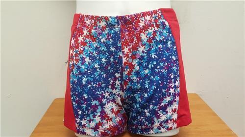 Pre-Owned Shorts Danskin  DG26D9 Large Child Red  Jazz