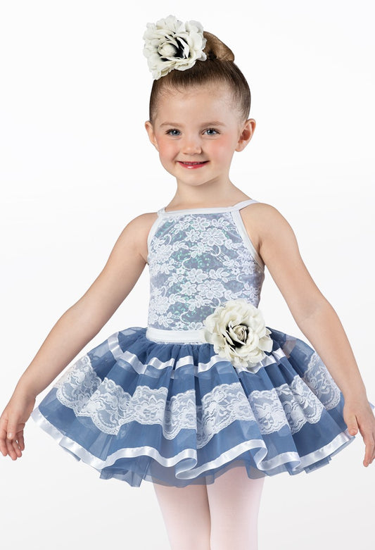 Pre-Owned Costume Weissman  13655 Small Child Blue  Ballet