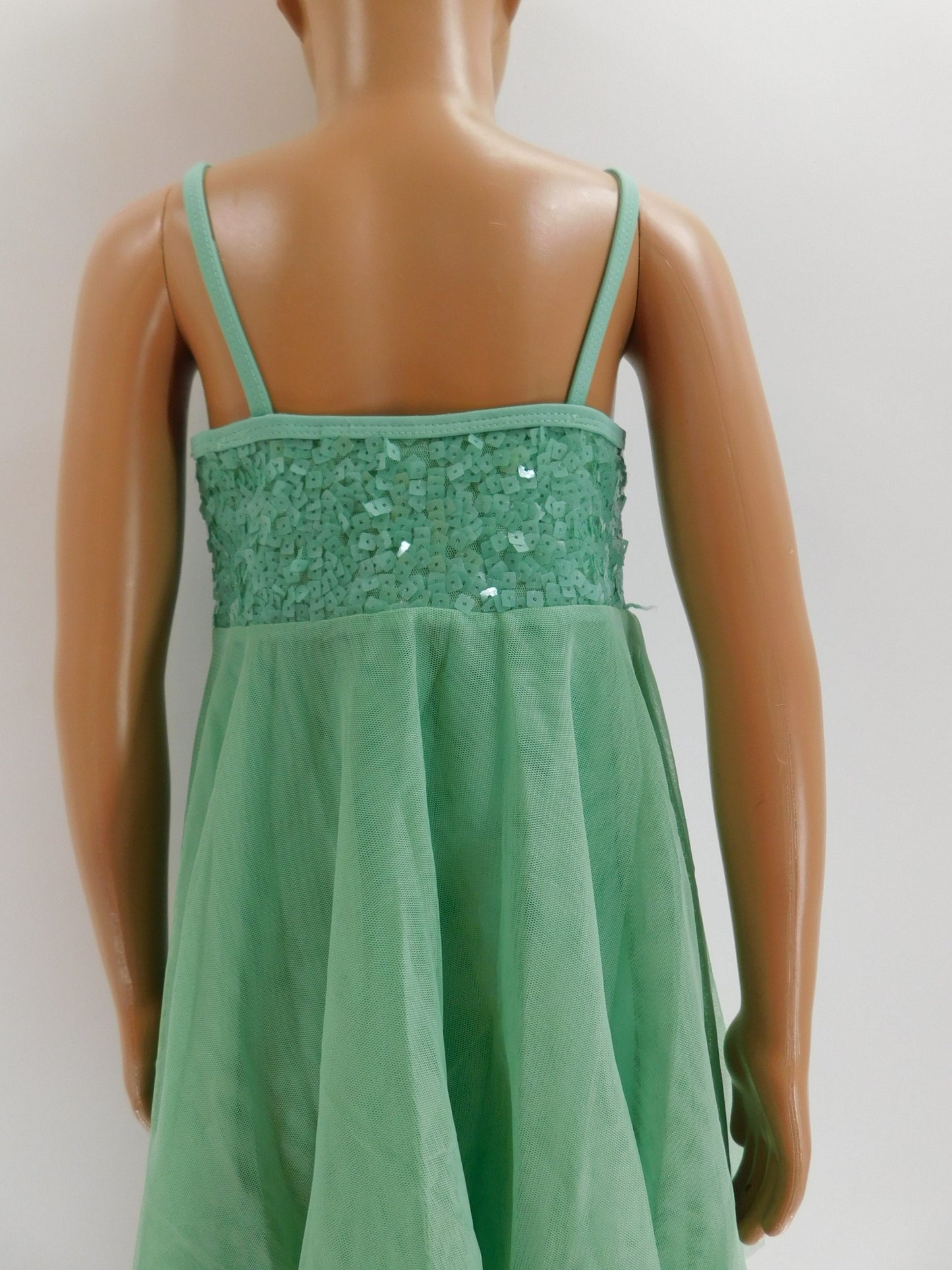 Pre-Owned Costume Double Platinum   Medium Child Mint Green  Contemporary