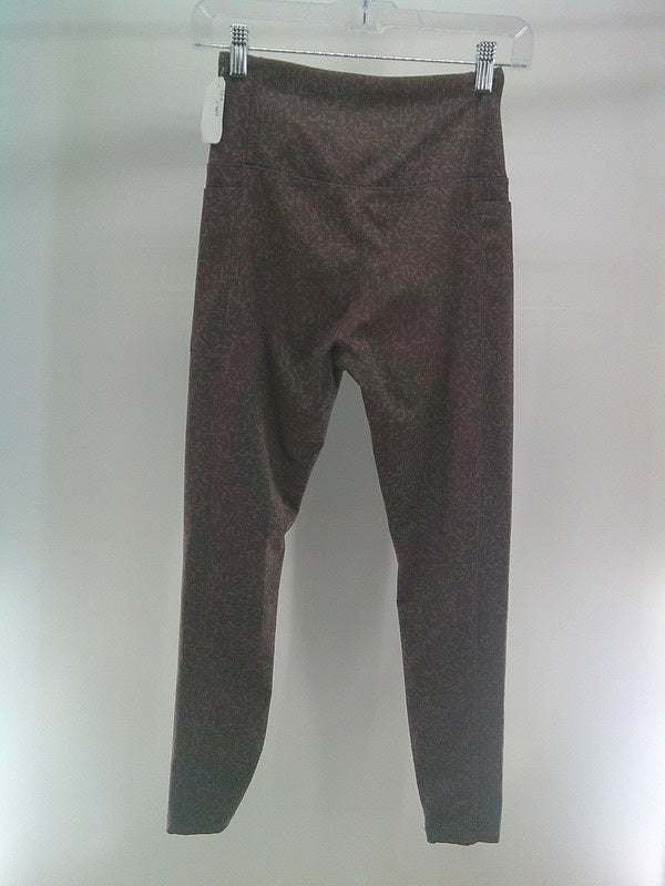 Pre-Owned Leggings Danskin Small Adult Black Leopard  Jazz Cheer