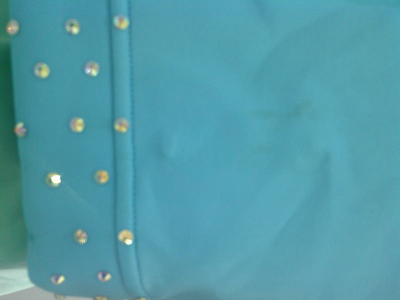 Pre-Owned Costume Weissman  15551/15535 XS Child Blue 2 pc Jazz Tap Rhinestones