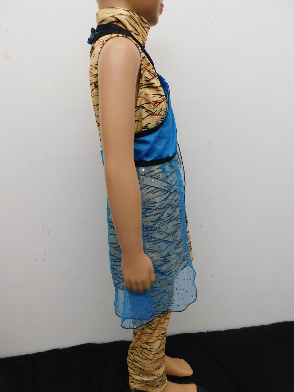 Pre-Owned Costume Unbranded   Medium Child Turquoise  Jazz