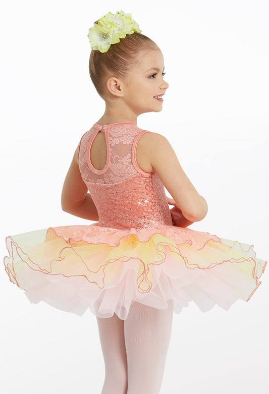 Pre-Owned Costume Weissman  11874 Medium Child Yellow  Ballet