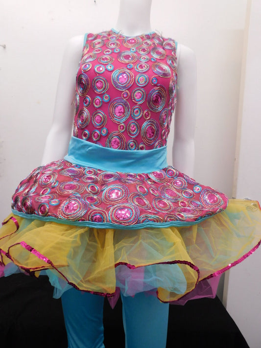 Pre-Owned Costume Curtain Call  E1943 Small Child   Jazz