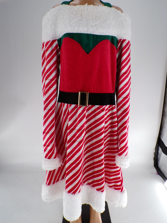 Pre-Owned Costume Christmas No Boundaries   Small Child Red  Jazz