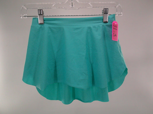 Pre-Owned Skirt Capezio  Bullet Pointe Small Adult Teal Green  Ballet