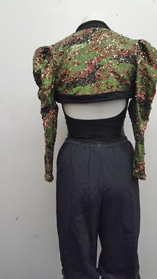 Pre-Owned Costume Curtain Call  J4557 Medium Adult Green  Jazz Hip Hop