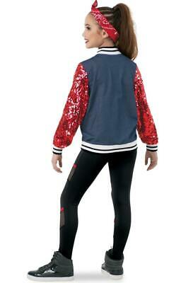 Pre-Owned Costume Jacket Weissman 10551 Medium Adult Red Jacket Hip Hop