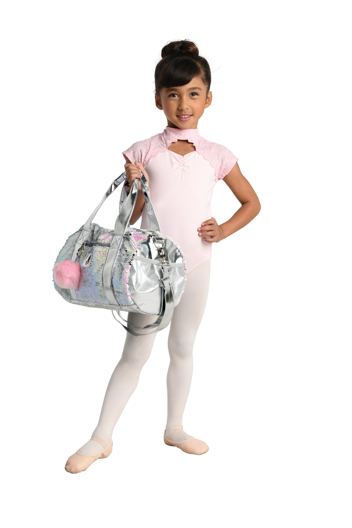 NEW Duffle Sequin Bag Pearlescent Danz N Motion B837