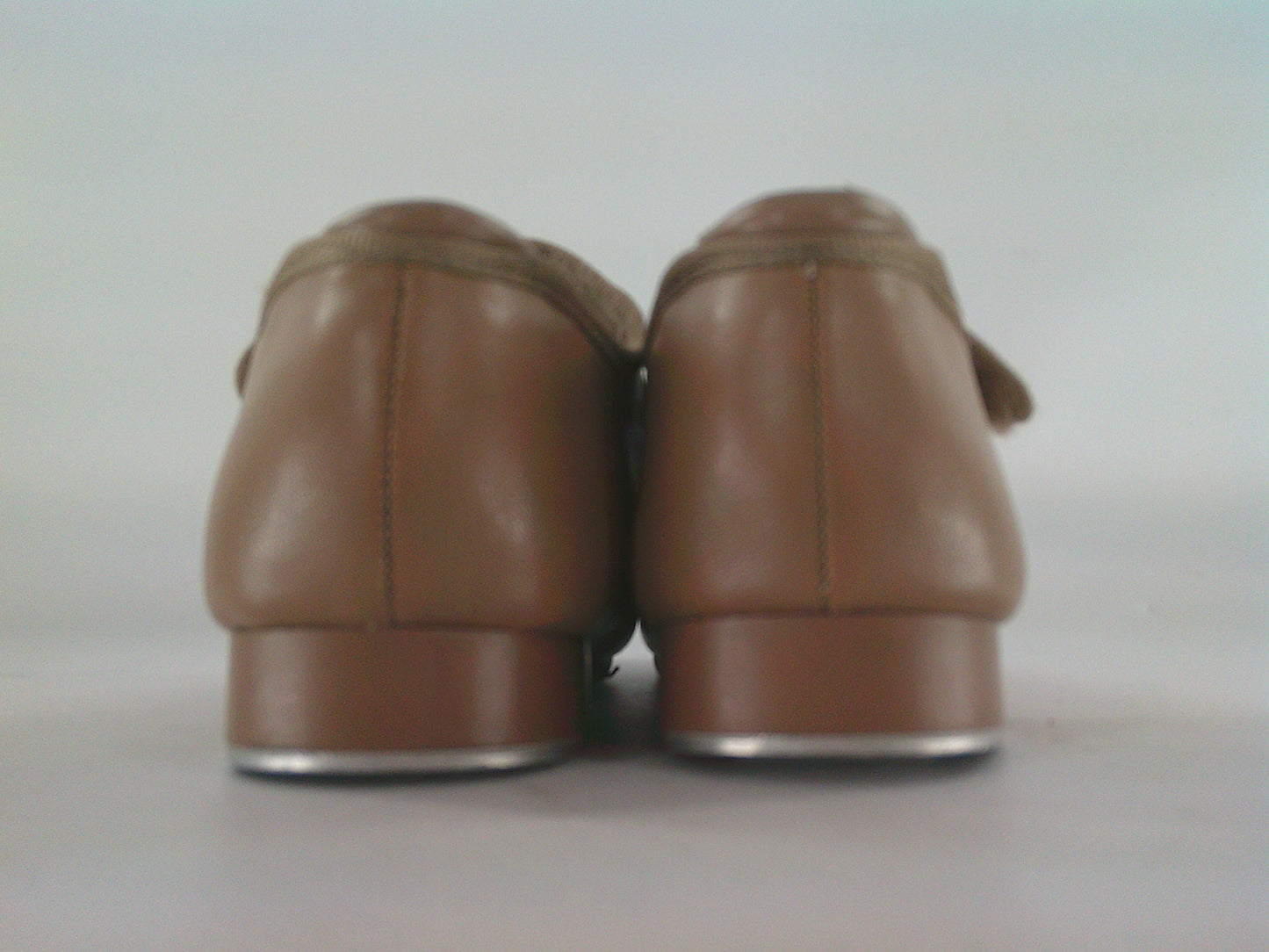 Pre-Owned Tap Shoes Danshuz Kids 12.5M Mary Jane Leather Loop Strap No Buckle