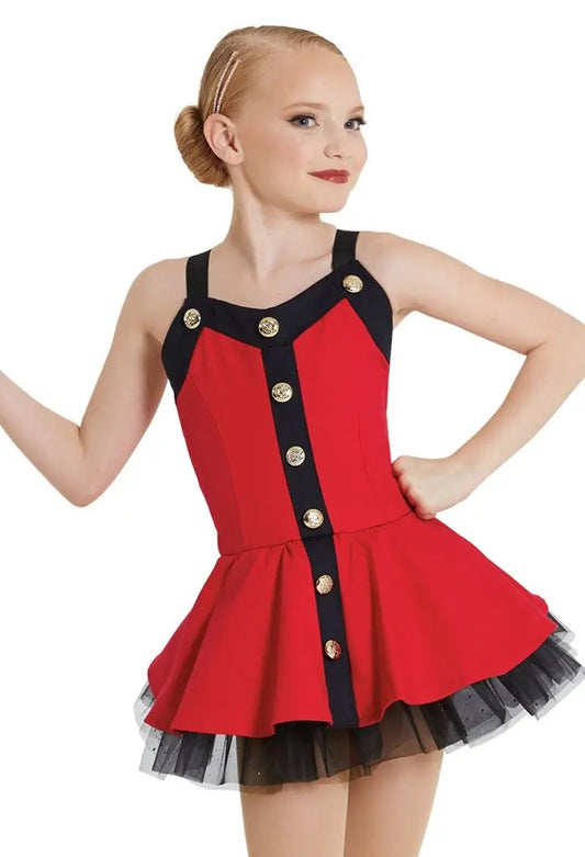 Pre-Owned Costume Weissman 11708 Small Adult Red Buttons Jazz Tap Bellhop