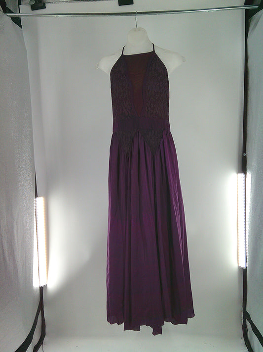 Pre-Owned Costume Unknown   Medium Adult Purple  Long Skirt Lyrical