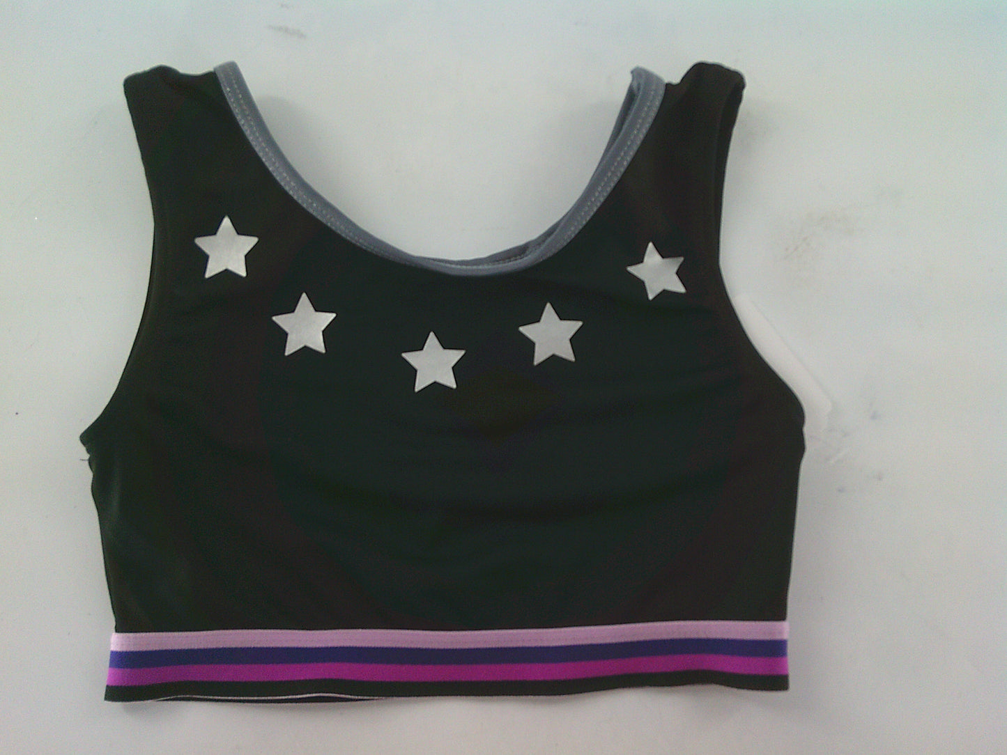 Pre-Owned Sports Bra More Than Magic   Medium Child Black Pink  Jazz Cheer