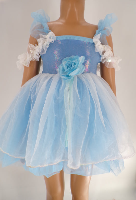 Pre-Owned Costume Curtain Call  E249 Small Child Lt Blue  Ballet