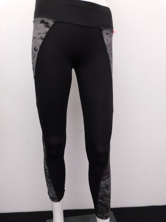 Pre-Owned Leggings Justice   Large Child Black  Jazz