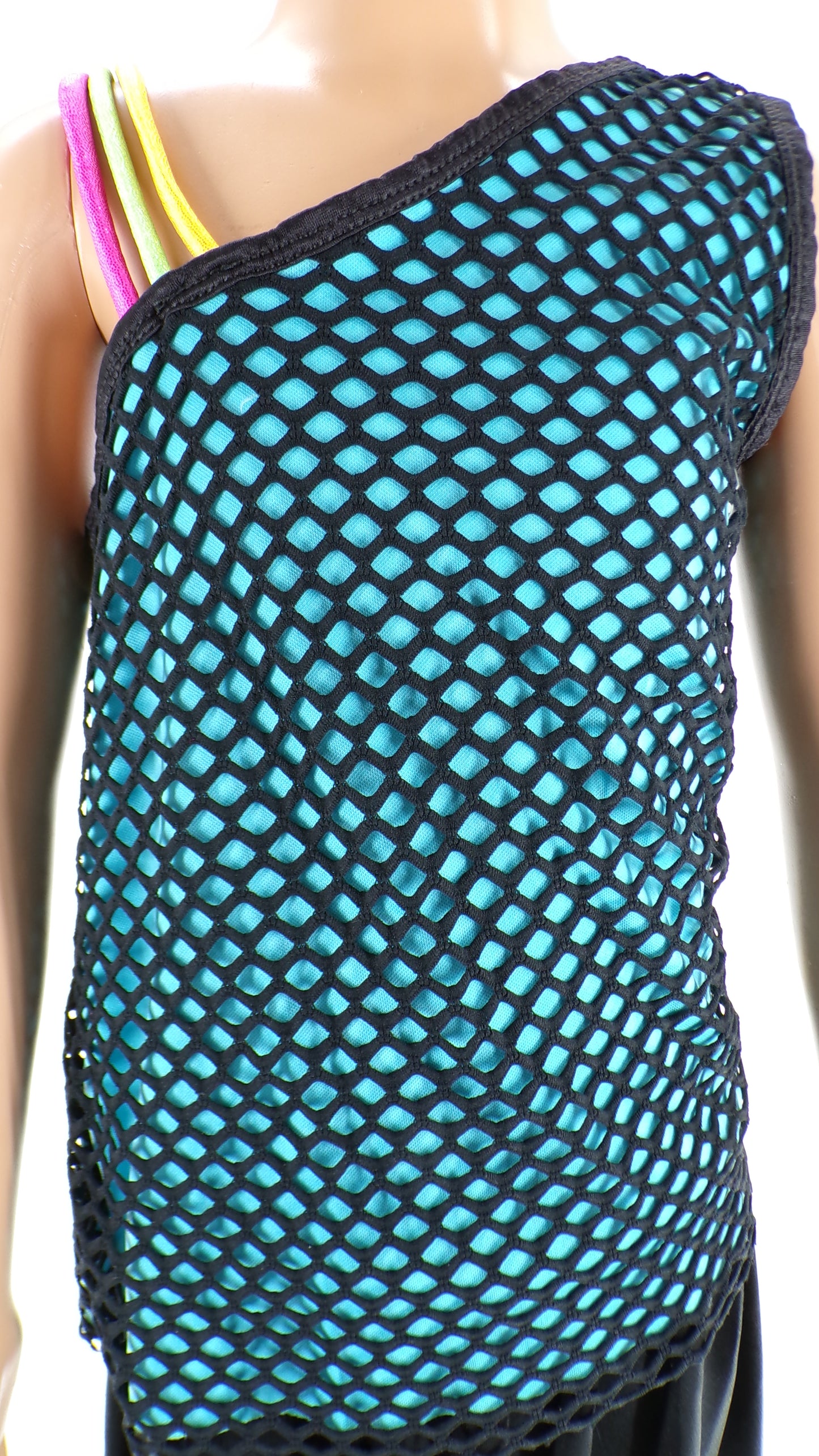Pre-Owned Costume Curtain Call  E9401 Small Child Turquoise  Jazz