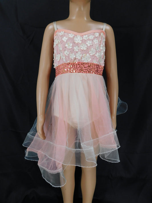 Pre-Owned Costume Curtain Call  R289 Small Child Peach  Contemporary