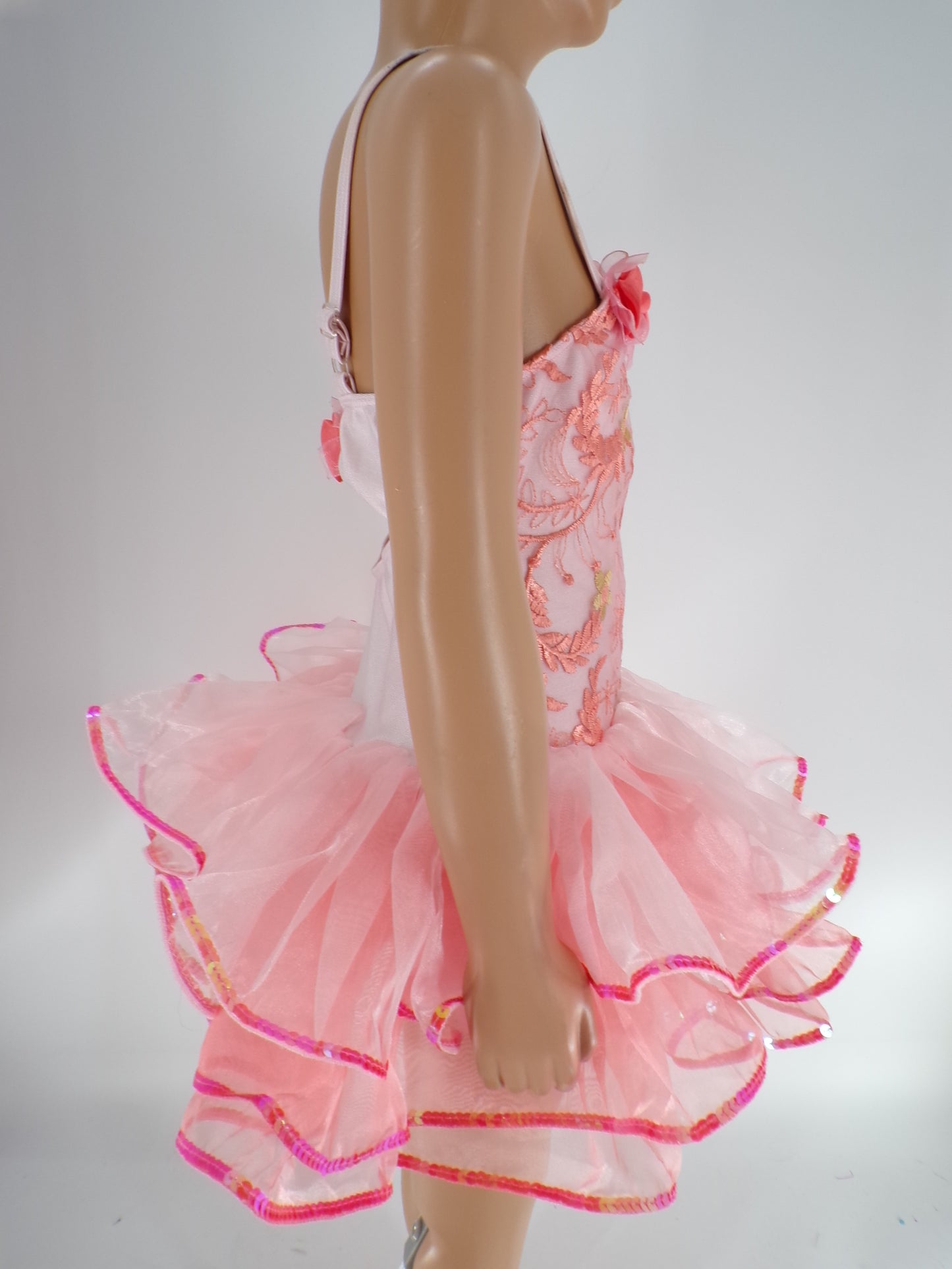 Pre-Owned Costume Curtain Call  E2121 Small Child Peach  Ballet