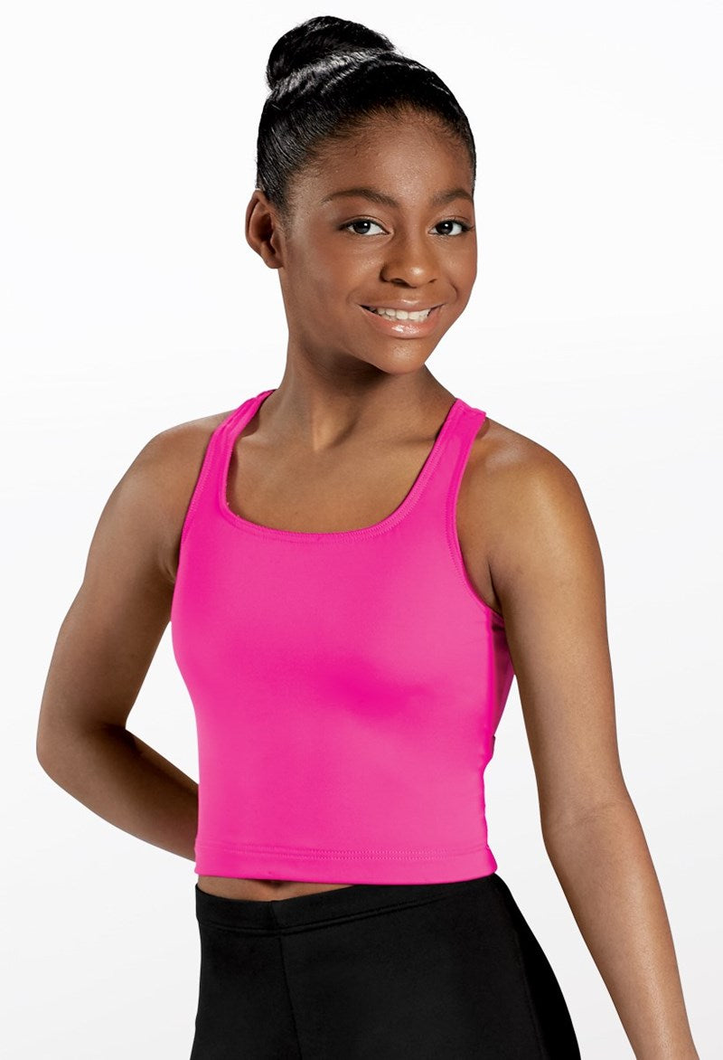 NEW Crop Tank Balera MT12825 Child & Adult Pink-Purple Jazz Cheer Gymnastics