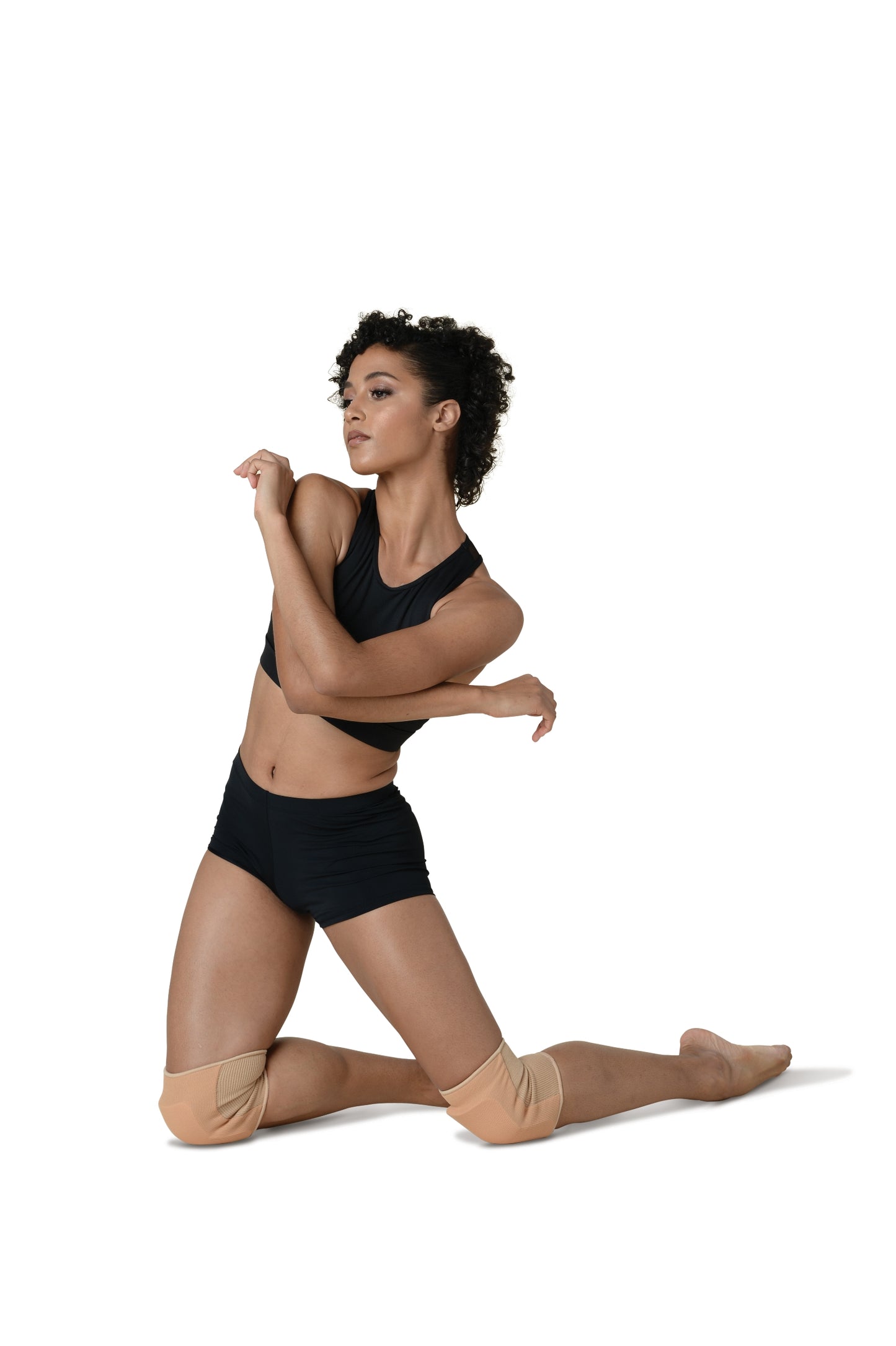 New Knee Pads Danz N Motion 682 Multiple Sizes  Tan  Jazz