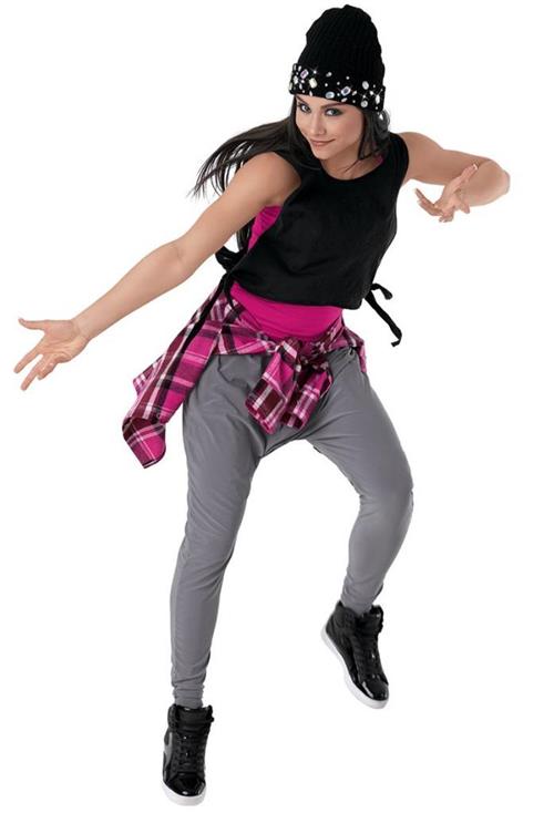 Pre-Owned Costume Weissman  9112 Medium Child Pink 3 pc Hip Hop