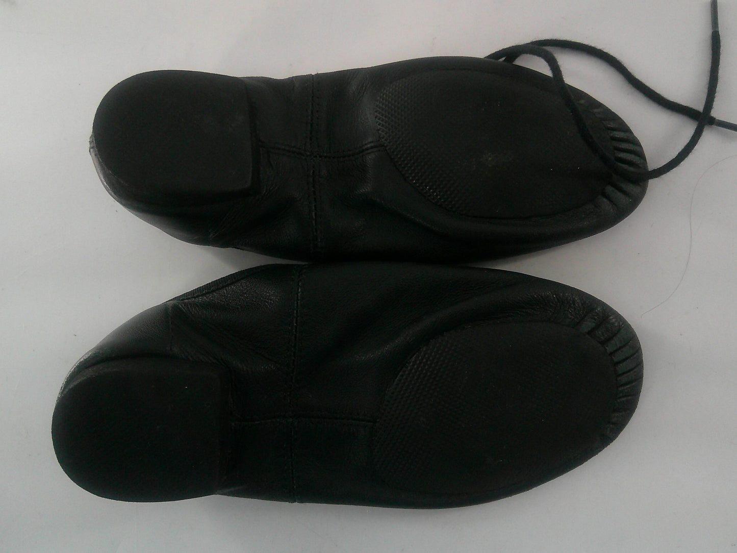 Pre-Owned Jazz Shoes So Danca Kids 12M Lace Up Leather Slip On