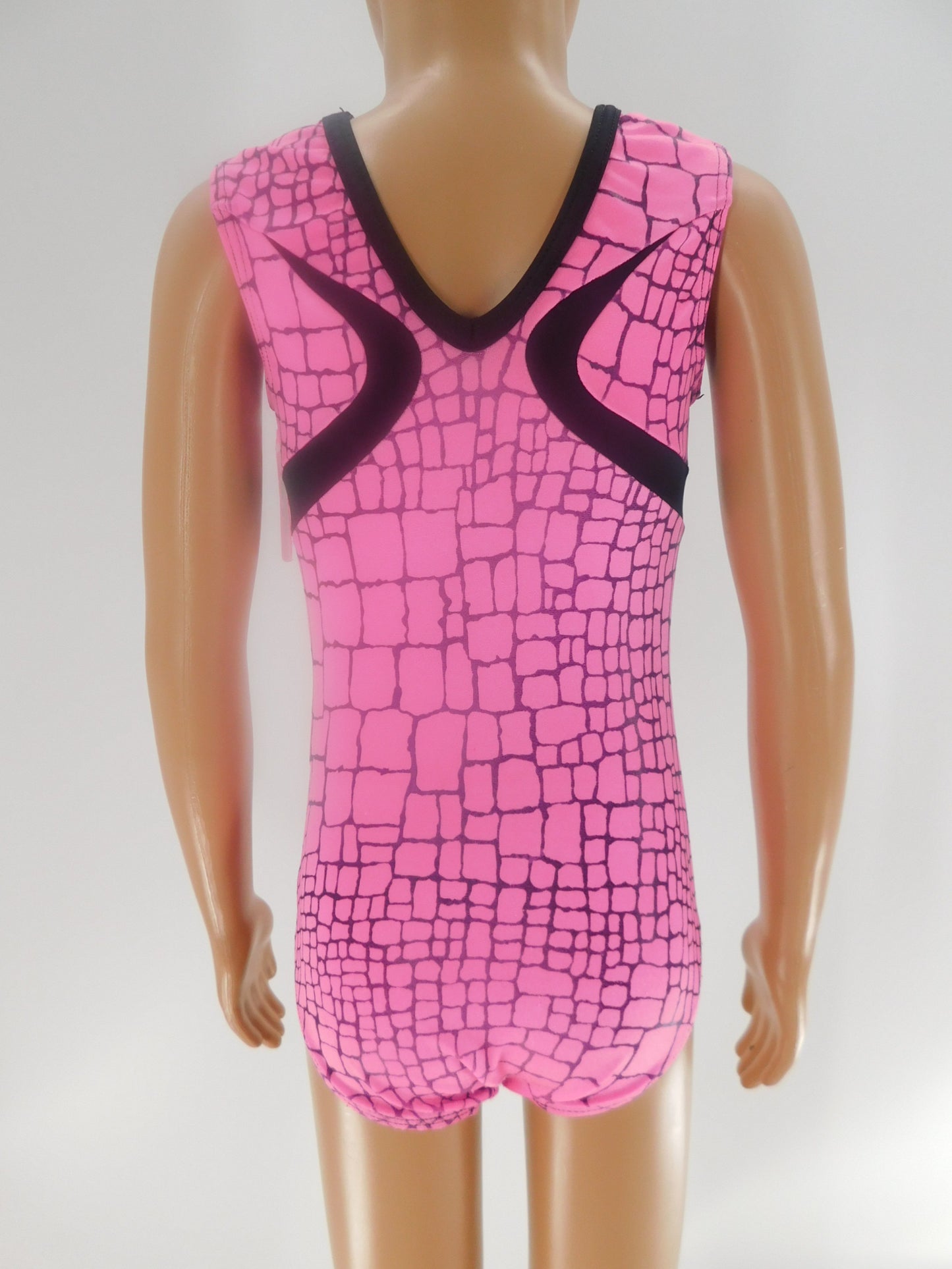 Pre-Owned Leotard GK E2498 Small Child Watermelon Black Ballet