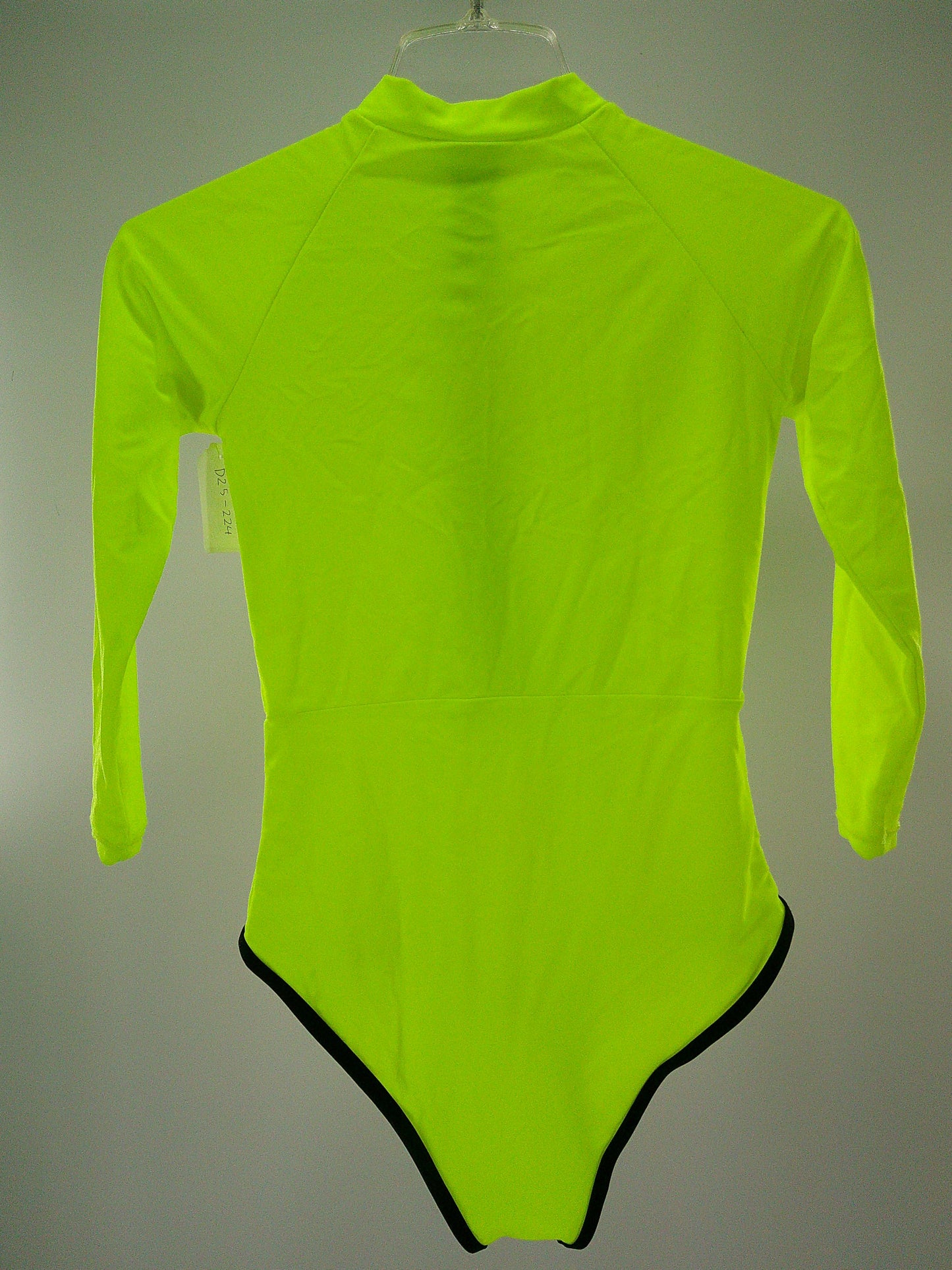 Pre-Owned Leotard No Tag   Small Adult Neon Yellow  Ballet Jazz