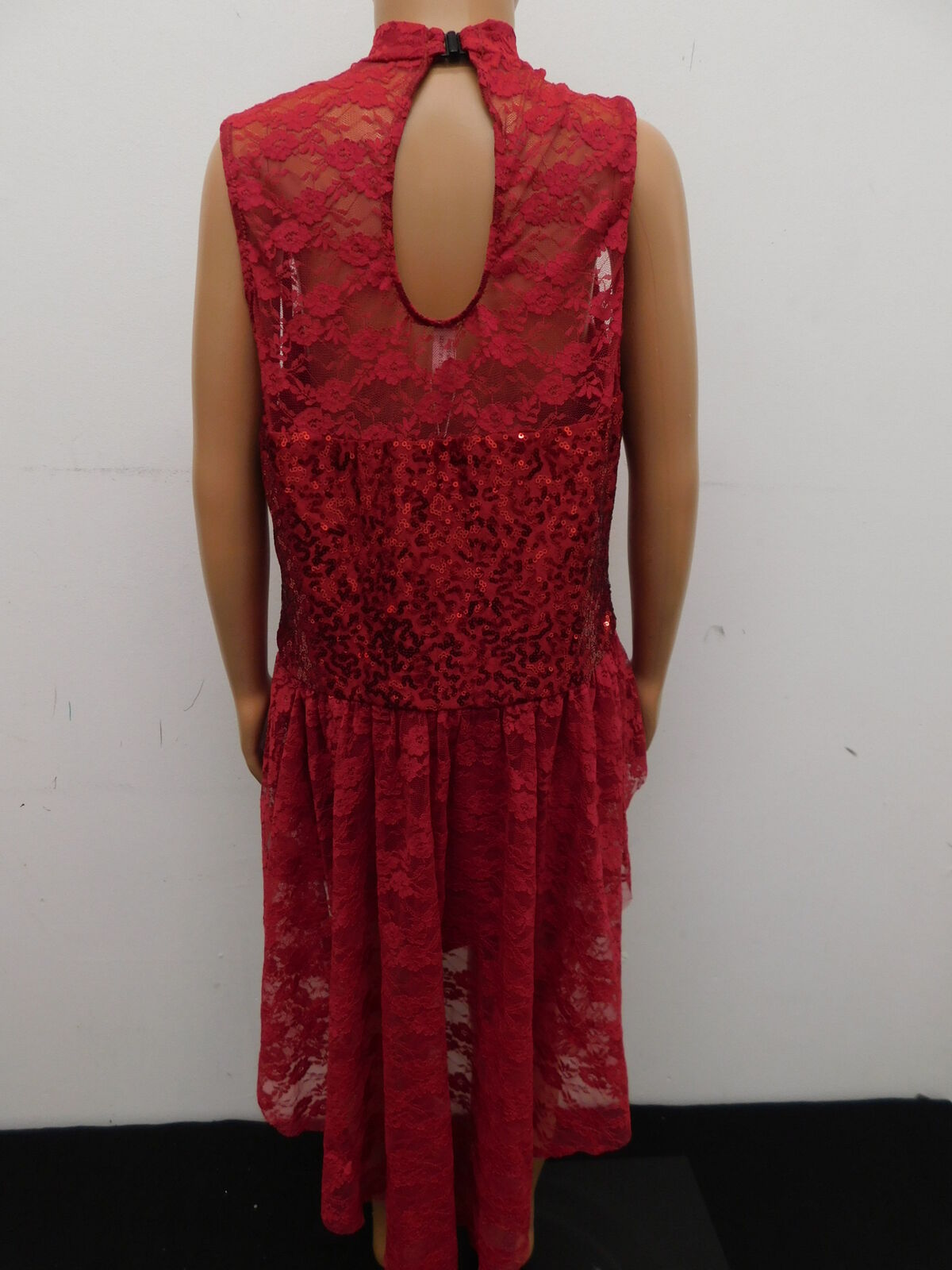 Pre-Owned Costume iEfiel   Large Child Red  Contemporary