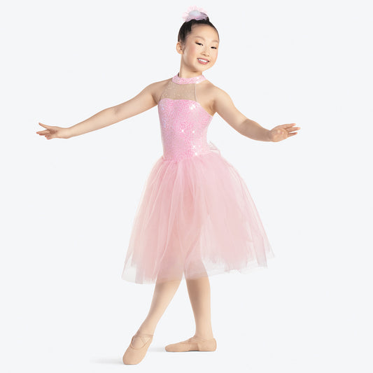 Pre-Owned Costume Revolution  RC18506 Medium Child Pink Sequin Ballet Sequin