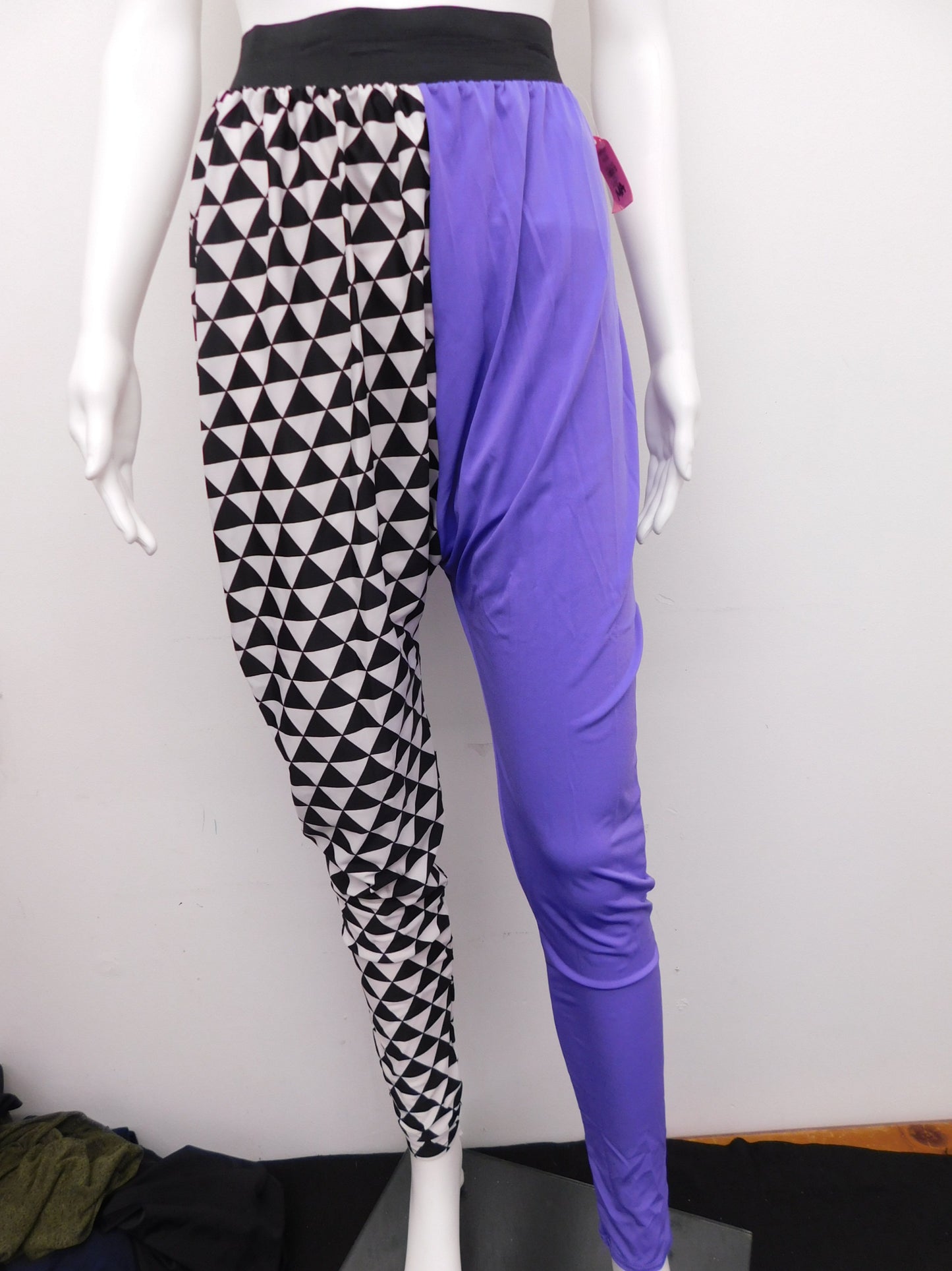 Pre-Owned Pants Weissman  7872 Medium Adult Purple  Hip Hop