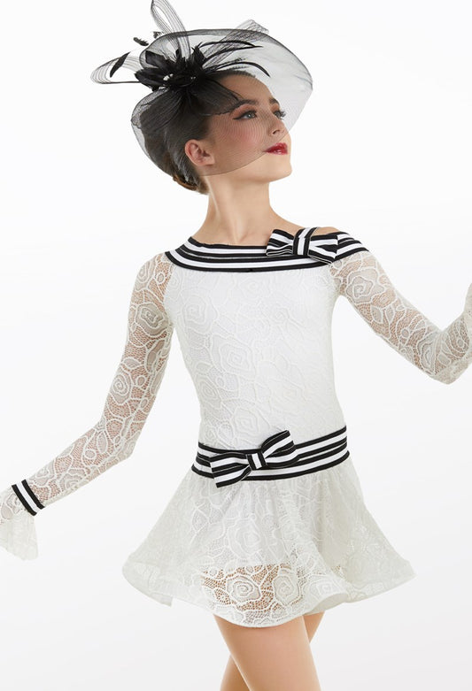 Pre-Owned Costume Weissman  11278 Small Child White  Jazz Musical Theater