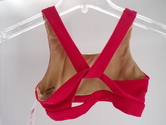 Pre-Owned Sports Bra Top Old Navy   Medium Child  Red/Pink  Jazz Cheer