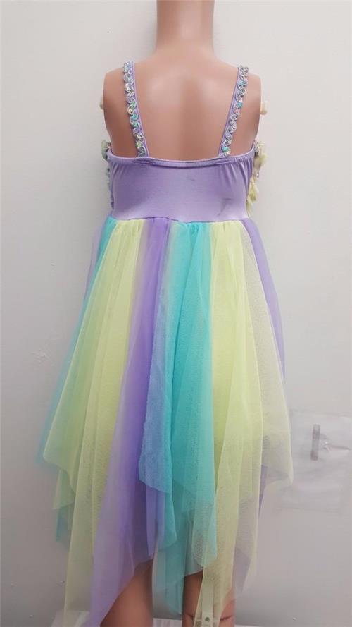 Pre-Owned Costume Costume Gallery Int Child Purple Dress Lyrical Sequin