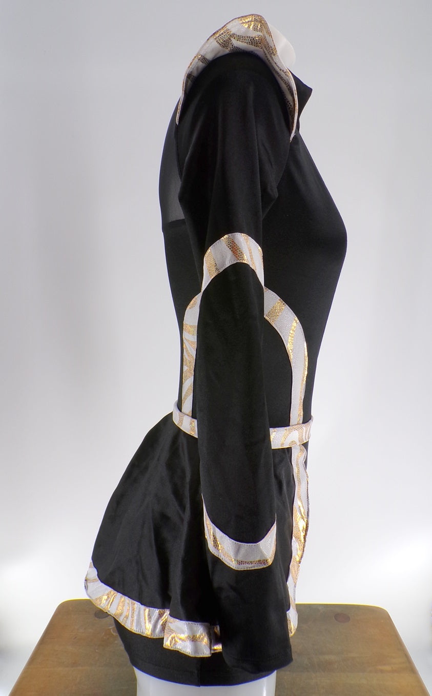 Pre-Owned Costume 10th House TH18110 XS Adult Black Jazz