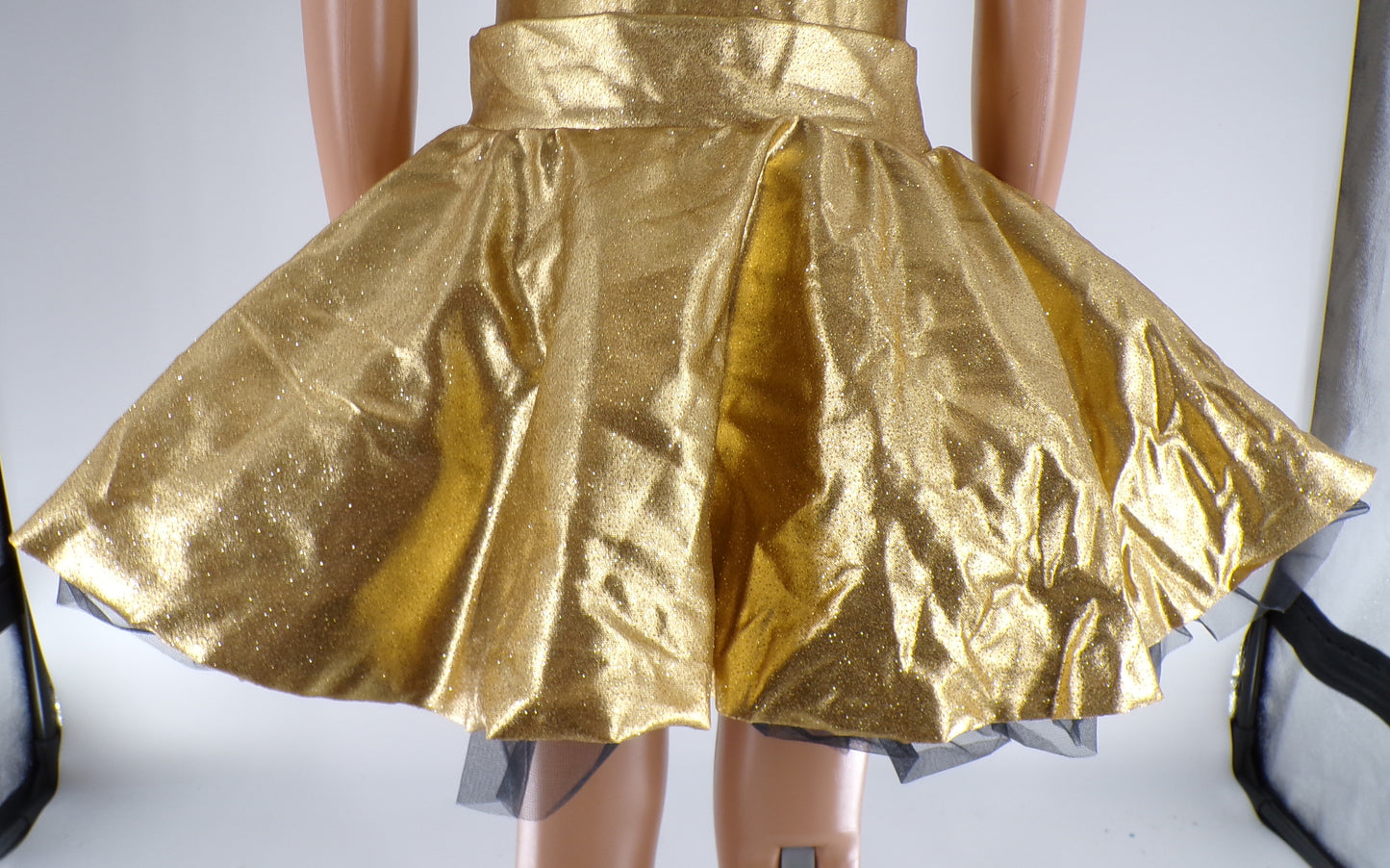 Pre-Owned Costume Unbranded   Medium Child Gold  Jazz