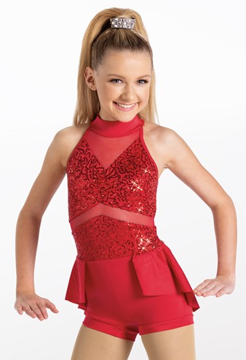 Pre-Owned Costume Weissman 11974 Small Adult Red Jazz