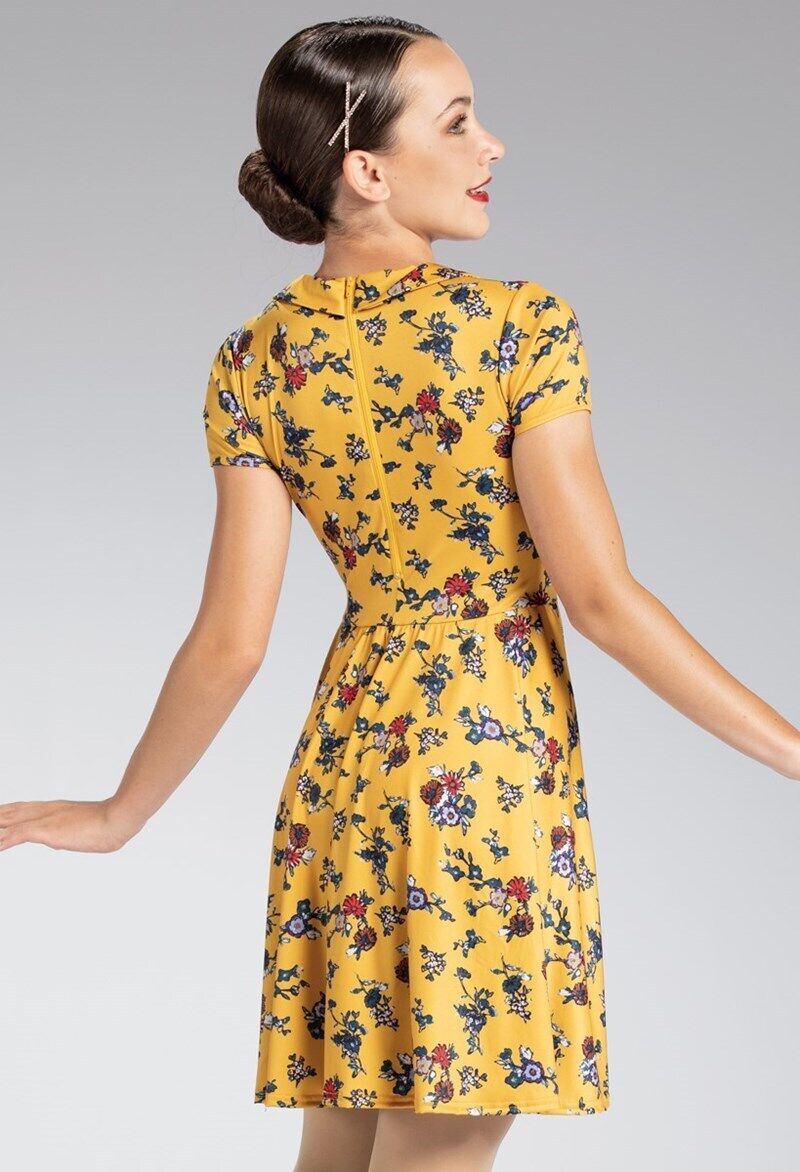 Pre-Owned Costume Weissman  13036 Medium Child Navy Blue Dress Lyrical  40's 50's 60's