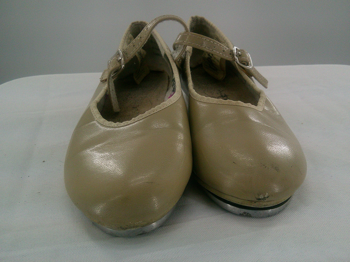 Pre-Owned Tap Shoes Revolution Kids 13.5M Mary Jane Leather Buckle Student