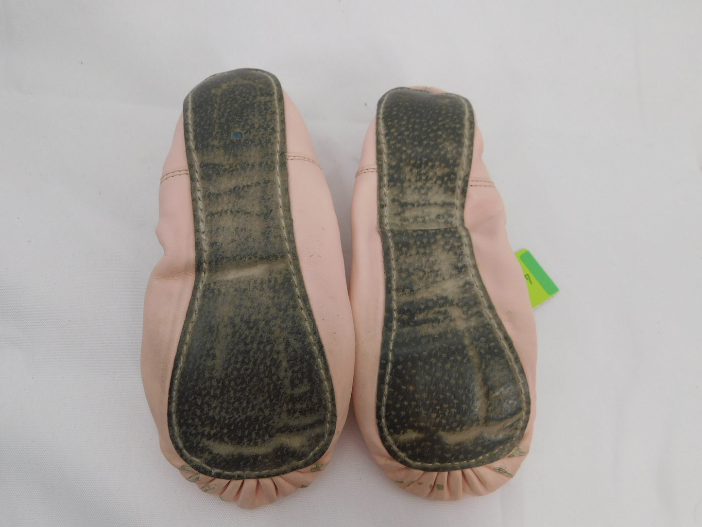 Pre-Owned Ballet Shoes Freestyle Big Kid 2M Tie Drawstring Leather Single Strap Full Sole