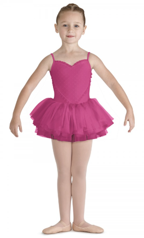 Pre-Owned Tutu Dress Bloch  CL8168 Large Child Dark Pink  Ballet Tap