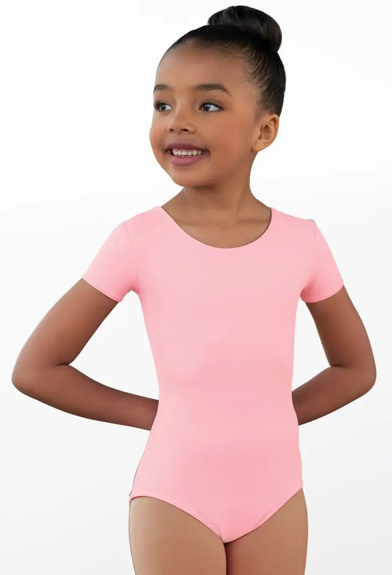 New Leotard Weissman MT12458-Short Sleeve Leotard