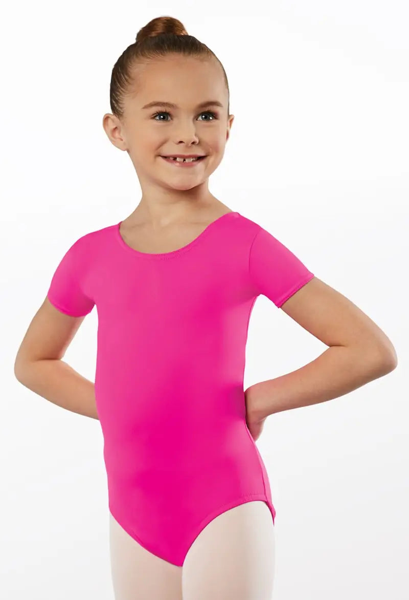 New Leotard Weissman MT12458-Short Sleeve Leotard