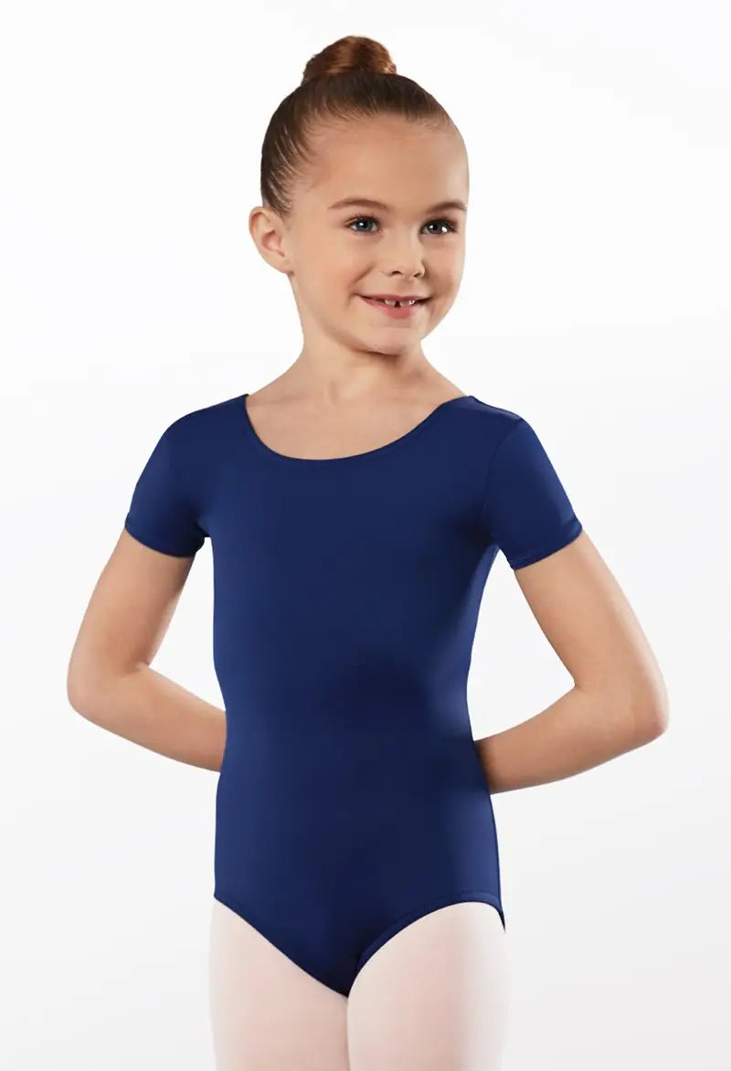 New Leotard Weissman MT12458-Short Sleeve Leotard