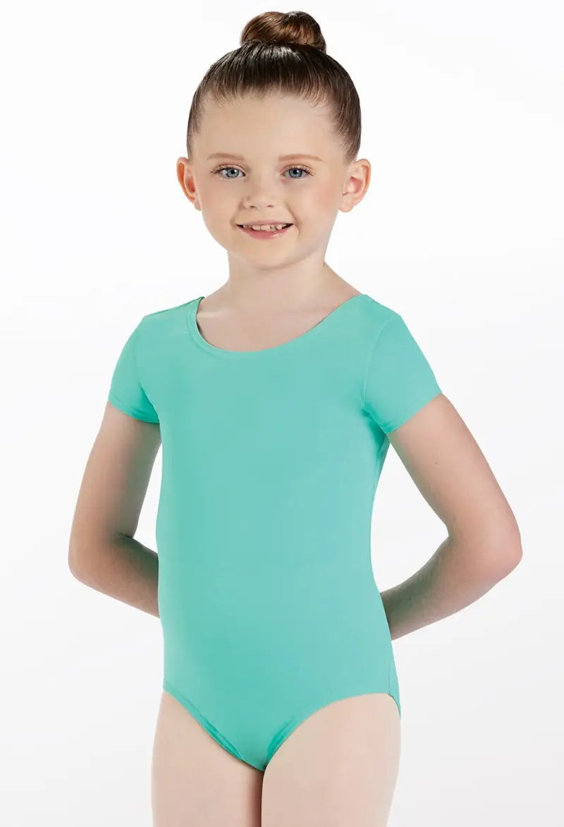 New Leotard Weissman MT12458-Short Sleeve Leotard